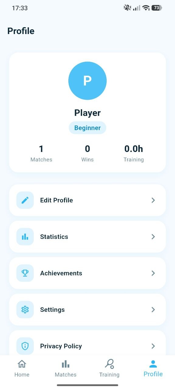 Edit profile
